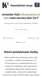 Mobile Screenshot of kancelarskestroje.cz